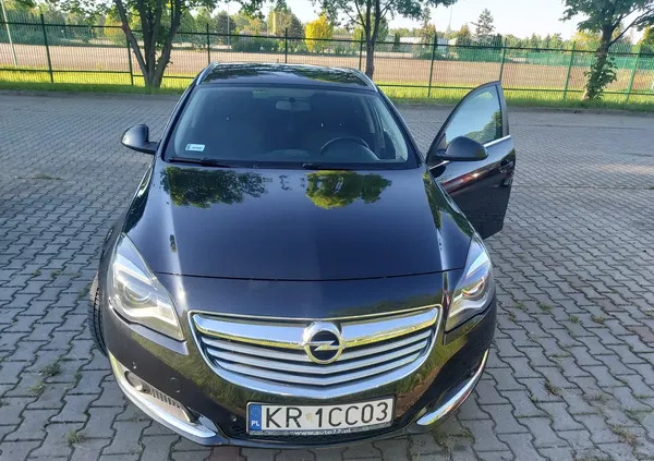 warmińsko-mazurskie Opel Insignia cena 36800 przebieg: 185000, rok produkcji 2014 z Kraków
